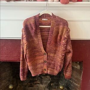 Dex Multicolor Knit Cardigan Sweater